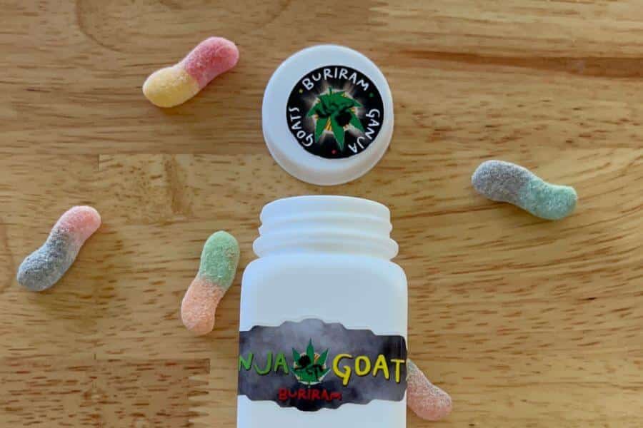 Ganjagoats 150mg THC gummies