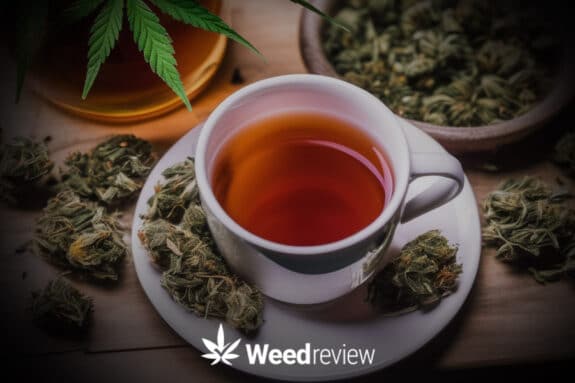 A simple cannabis tea recipe