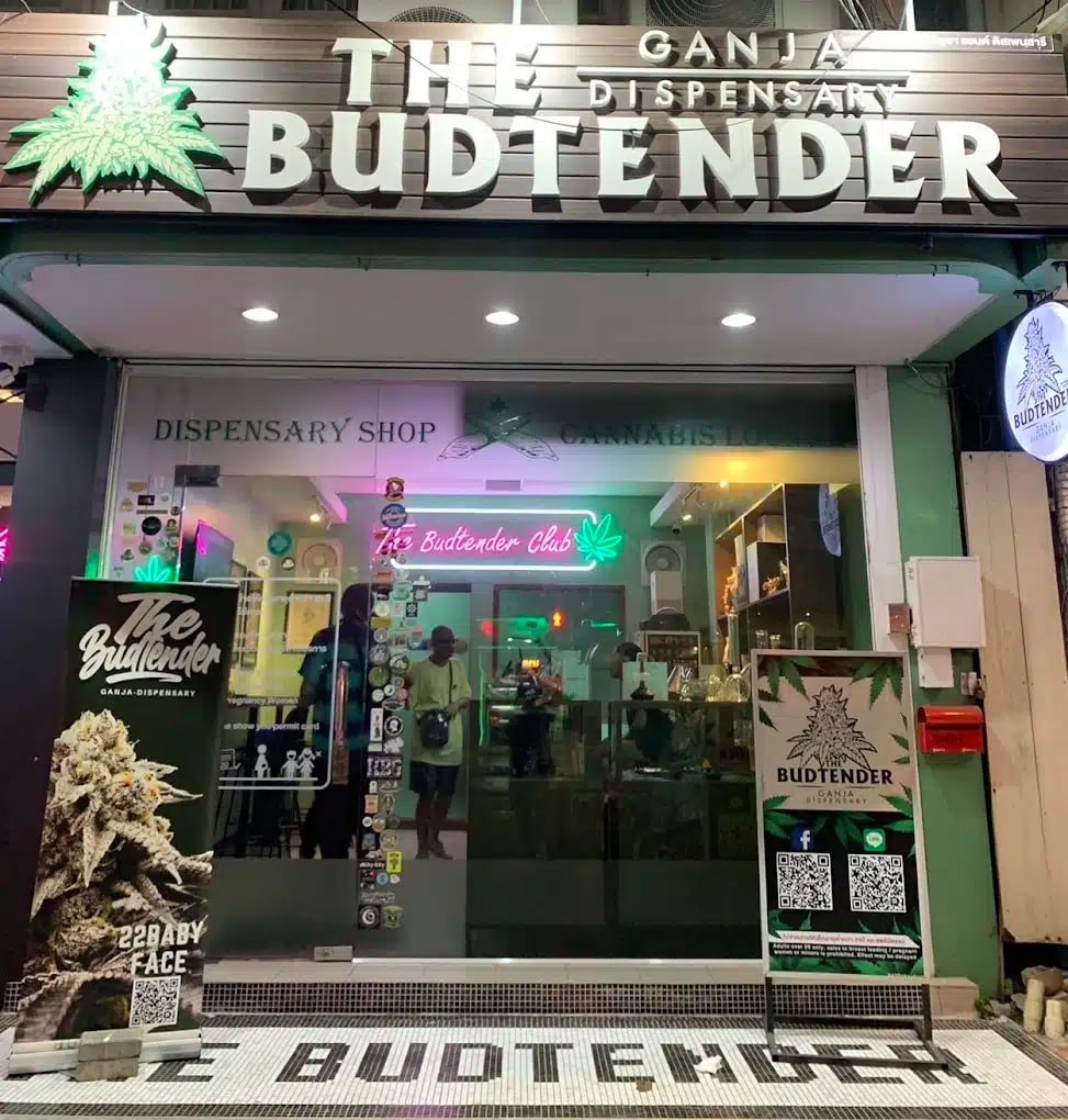 ภาพหน้าร้านขายกัญชาที่ดีที่สุดในพัทยา The Budtender - Ganja Dispensary